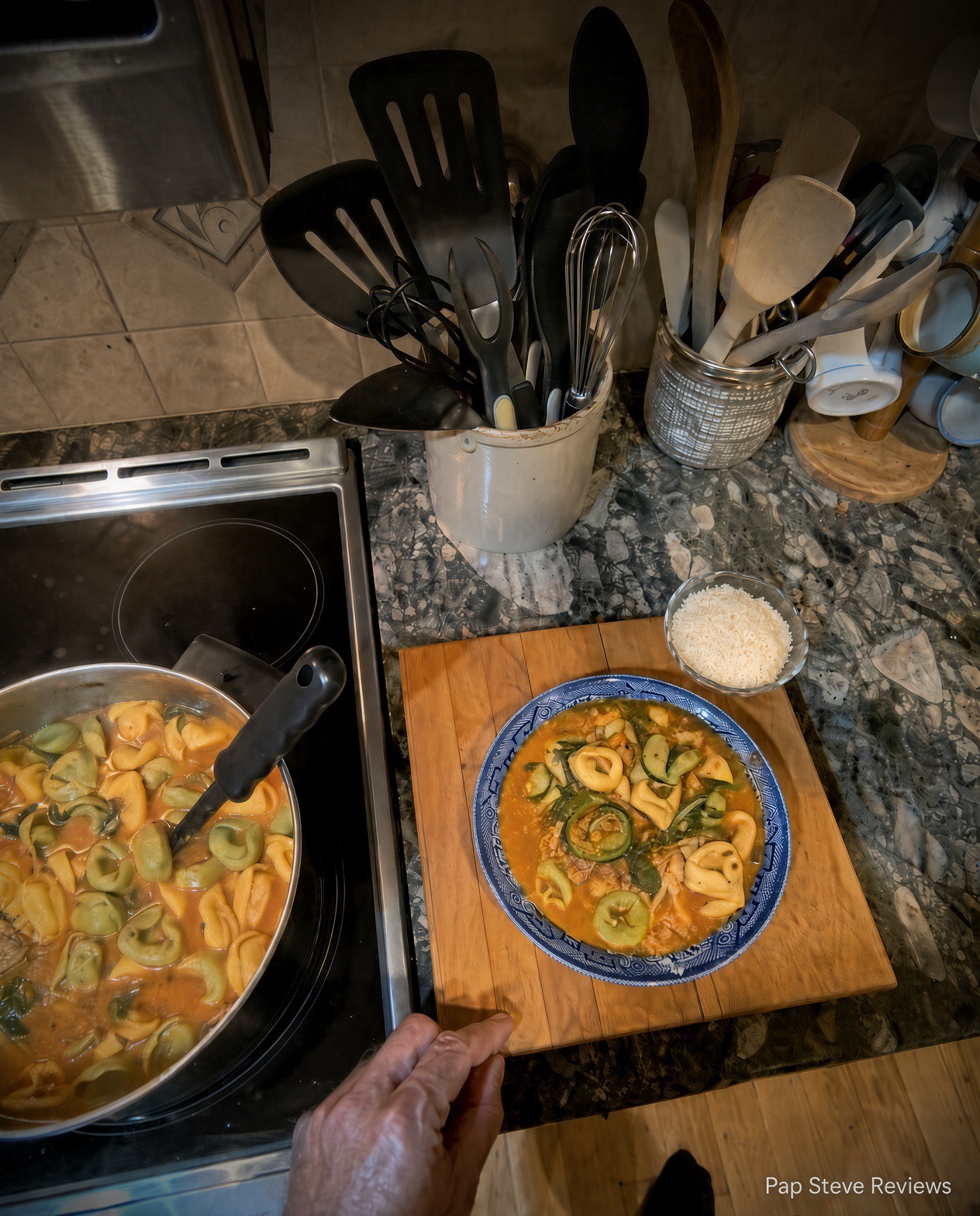 Pap Steve’s Tortellini Soup: TikTok Says It’s Blowing Up. Does Grandpa Approve?